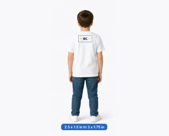 Back Collar Youth Sizing Guide