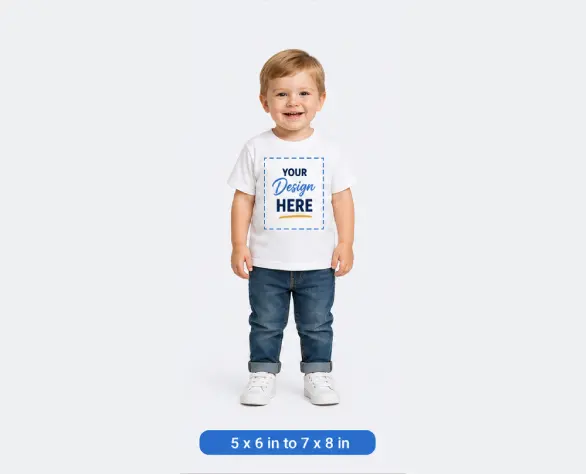 Full Front Toddler Sizing Guide